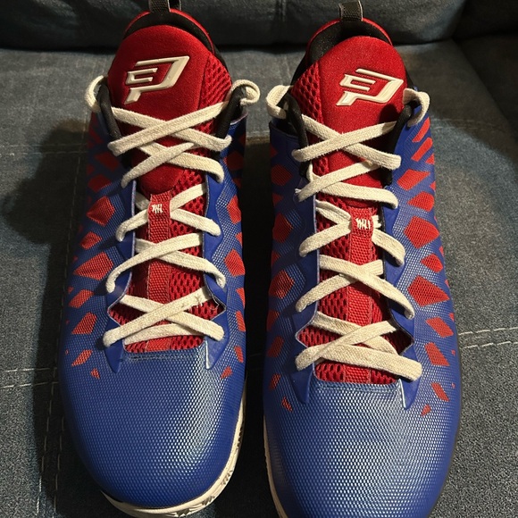 Air Jordan CP3 VI “Clippers” 535807-401 Blue and Red Athletic Shoes main image 9